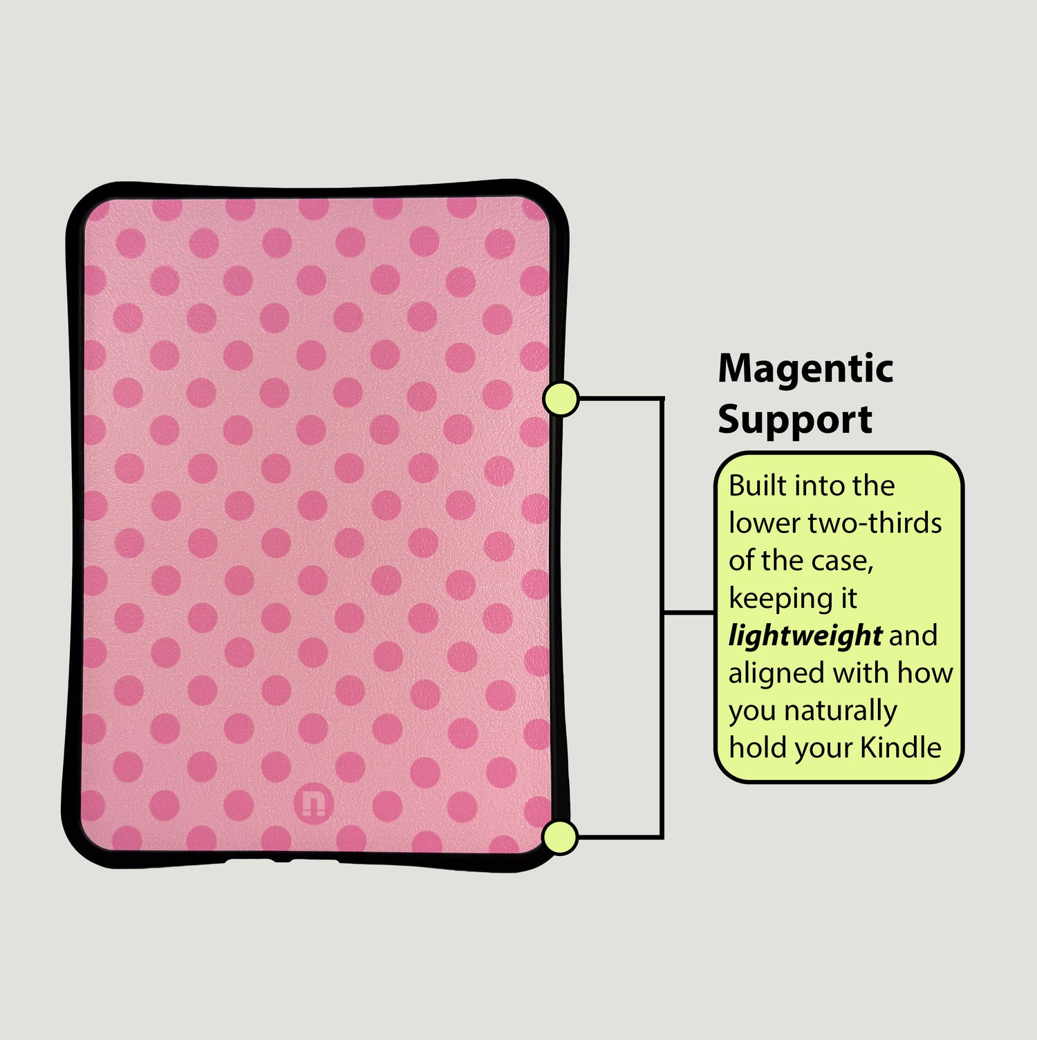 Pink Dots V2 - Kindle Paperwhite 12th Gen / Colorsoft Case